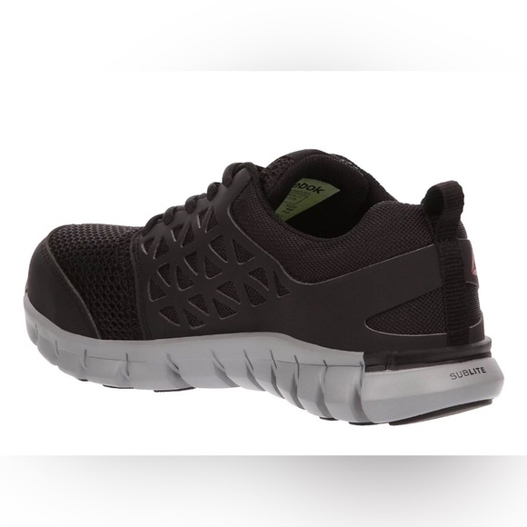 Reebok Women's Sublite Cushion Alloy Toe Work Shoes Size 9W - Picture 3 of 13